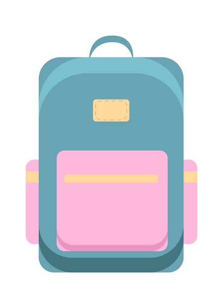 Premium Vector Camping Professional Tourist Backpack Vector Illustration