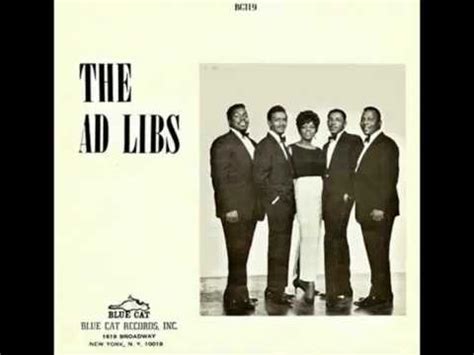 Lyrics for The Boy From New York City by The Ad Libs - Songfacts