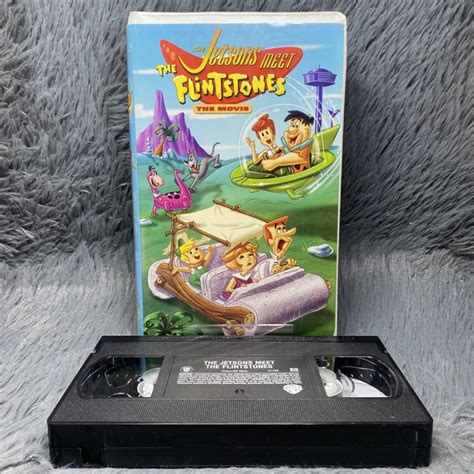 THE JETSONS MEET the Flintstones The Movie VHS 2001 Warner Bros