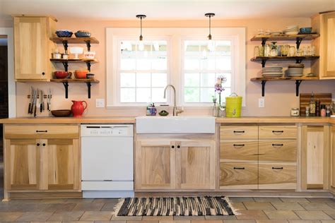 Poplar And Walnut Kitchen Cabinets Farmhouse Kitchen Dc Metro