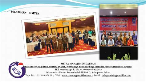 Bimtek Permenpan Rb Nomor Tahun Mengenai Pengelolaan Kinerja