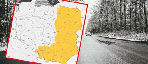 IMGW ostrzega przed oblodzeniem Alert pogodowy w 8 województwach