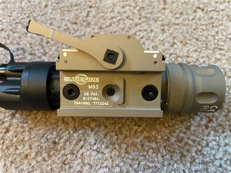 Surefire Scout Flashlight Bundle Tan With Mount Include Pressure Switch Ebay