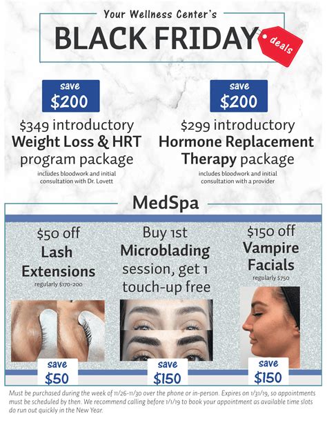 Our Black Friday Specials are Here! - Your Wellness Center
