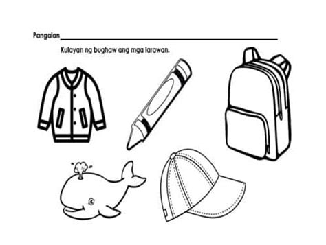 worksheet mga kulay mylenerdrodriguez facebook