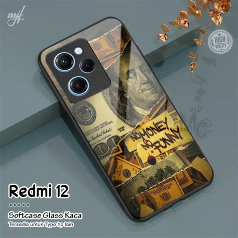 Softcase Glass Kaca Redmi Master Case Casing Silikon Hp Redmi C