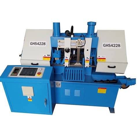 Double Column CNC Band Saw Machine Metal CNC Cutting Sawing Machine