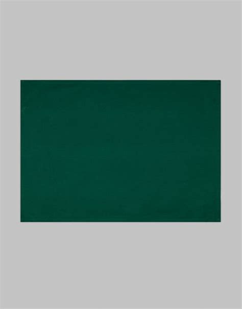 3 X Plain Dark Green Blank Tea Towels Julie S Cotton Collection