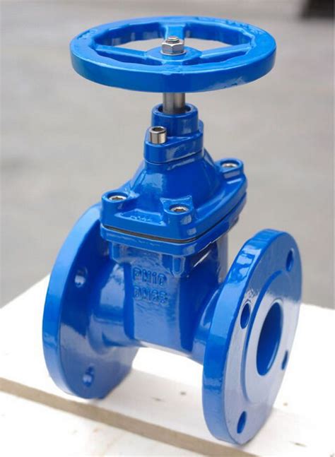 Soft Sealing Rubber Seat And Wedge Resilient Seated Gate Valve Full Bore