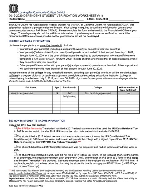 Fillable Online Effectiveness Lahc Verification Process For Dependent