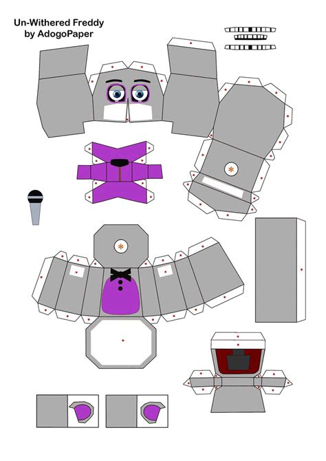 Normal Fredbear Papercraft Part1 By Jackobonnie1983 On Deviantart Fnaf Porn Sex Picture