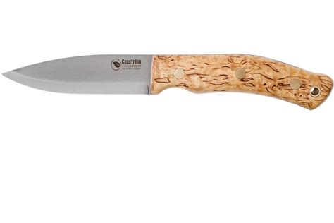 Casström No 10 Swedish Forest Knife Curly Birch 14c28n Scandi Grind