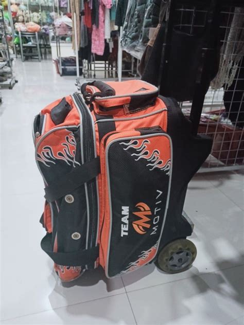 Bowling Bag Team Motiv 3 Ball Rolling Bag Sports Equipment Sports