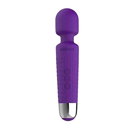 Shibari Mini Halo 20x Multi Speed Wireless Power Wand Massager Purple