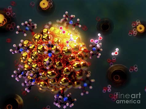 Nanoparticle Catalyst For Oxidation Reaction Photograph By