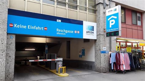 Parken In Tiefgarage Reschgasse Wien APCOA APCOA