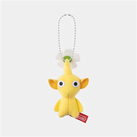 Yellow Pikmin Mascot Plush Keychain PIKMIN | Authentic Japanese PIKMIN Mascot Plush Keychain ...