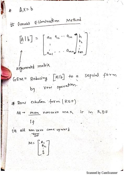 Linear Algebra Class Notes Ma106 Linear Algebra Iitb Thinkswap