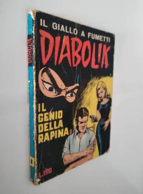 DIABOLIK ORIGINALE 2 Seconda Serie N 8 Il Genio Della Rapina 1965