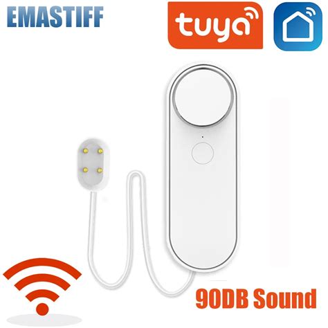 Wi-Fi датчик утечки воды с сигнализацией, детектор утечки со звуком ...