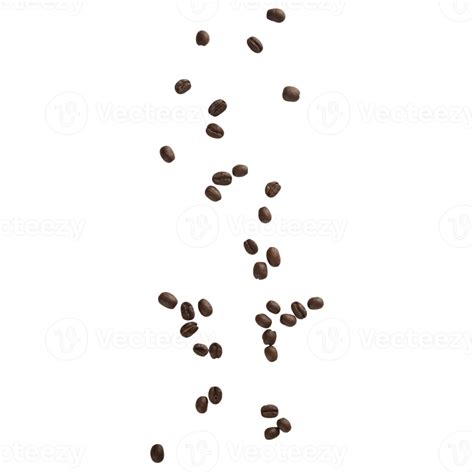 Falling Coffee Beans Cutout Png File 8534049 Png