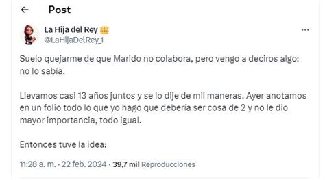 Explica Lo Que Ha Hecho Para Que Su Pareja Se De Cuenta De Lo Que No Hace Para Tomar Nota