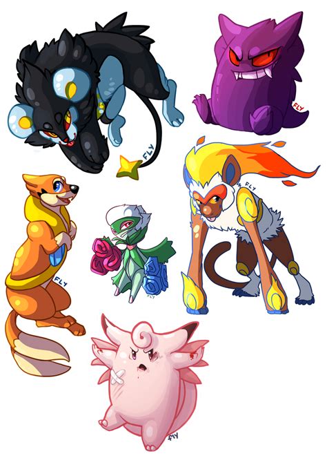 Pokemon Stickers By Flyteck On Deviantart