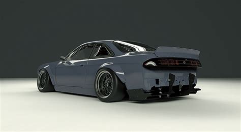 Rocket Bunny Nissan S Silvia Boss V Wide Body Kit