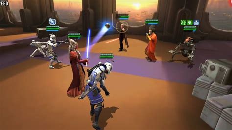 Gac V Shaakti Troopers Vs Nute Dooku Droideka Swgoh Counter