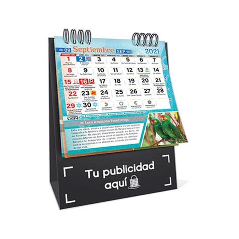 Escritorio con Base de Vinil Negro Calendarios y más