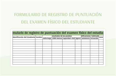 Plantillas Registro De Calificaciones Para Excel Gratis Y Hojas De