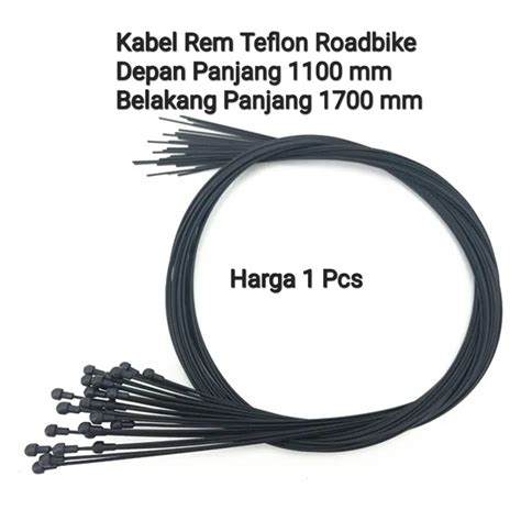 Jual Kabel Dalam Rem Teflon Road Bike Inner Cable Brake Teflon Roadbike