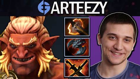 Troll Warlord Dota Gameplay Eg Arteezy With Kills And Sny Dota