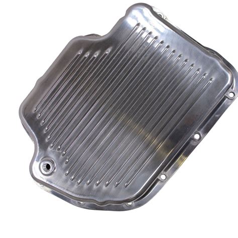 Gm Turbo Finned Alum Transmission Pan Set Flywheel Dust