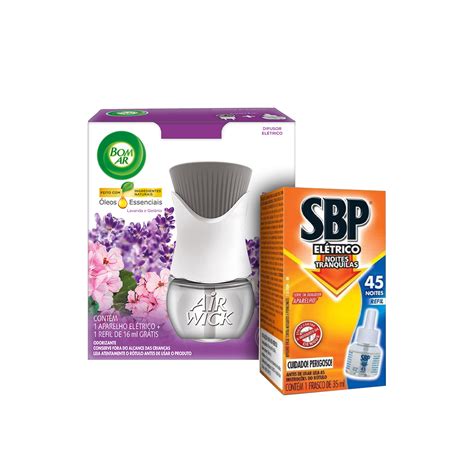 Kit Repelente El Trico L Quido Sbp Noites Novo Aparelho Refil