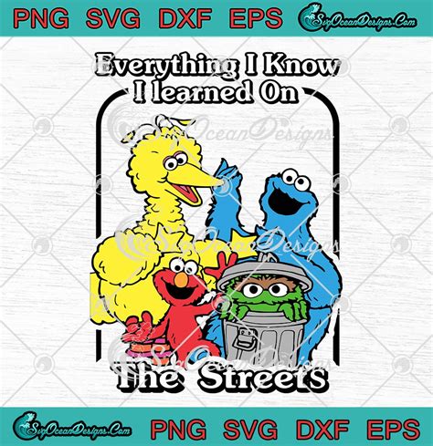 Sesame Street Svg Free Files At Netrenatablog Blog