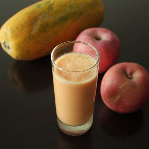 Apple Papaya And Strawberry Smoothie Banana Apple Smoothie