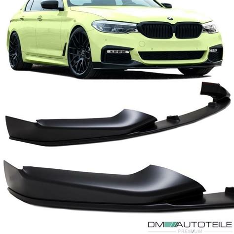 Sport Performance Frontspoiler Diffusor Schwarz Passt Für Bmw G30 G31 M Paket Lichter