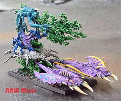 40k Miniatures Warhammer Fantasy 40k Chaos Daemons Burning Chariot Herald Of Tzeentch Gaw 97 20