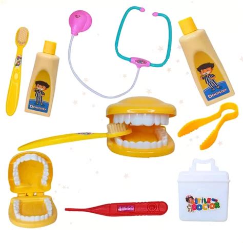 Kit Medico Dentista Infantil Pçs Super Completo Divertido MercadoLivre