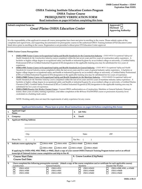 Fillable Online Prerequisite Verification Form With Privacy Act