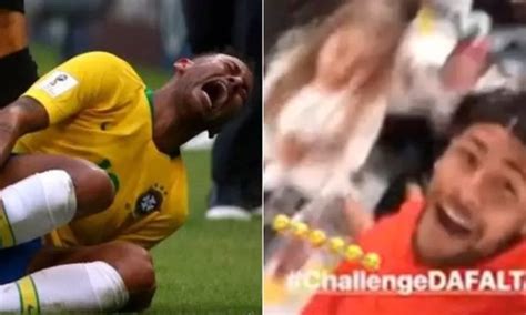 Instagram viral Neymar se burla de críticas y hace su propio challenge