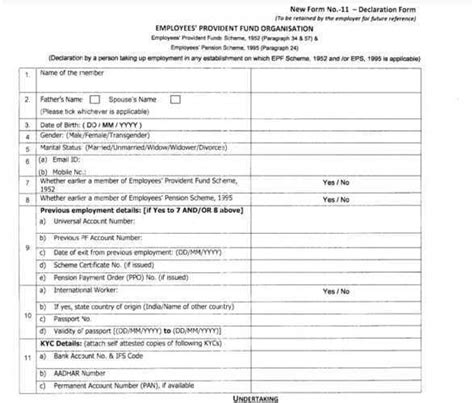 Joint Declaration Form For Epf 2022 Declaration Form