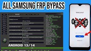 Samsung Frp Tool 2024 All Samsung Frp Bypass Android 13 14 No Adb Enble