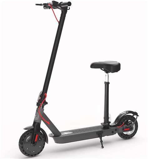 "Hiboy S2 Electric Scooter - Seat, 220lbs Capacity, 19MPH, 17 Miles ...