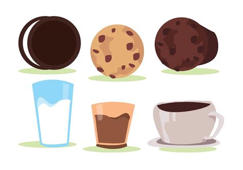 Cookie Vector Set 102714 Vector Art at Vecteezy