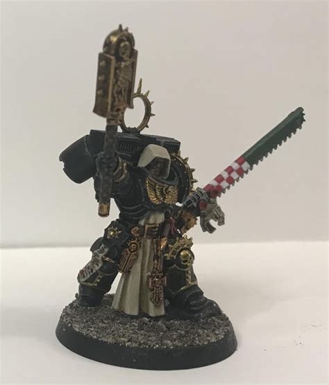 Dark Angels Interrogator Chaplain W Teeth Of Terra Warhammer40k