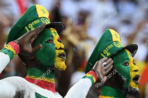 Senegalese Fans Attend Qatar V Senegal Editorial Stock Photo Stock