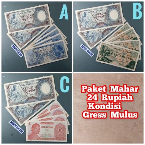 Jual Gress Mulus Rp Rupiah Paket Mahar Nikah Uang