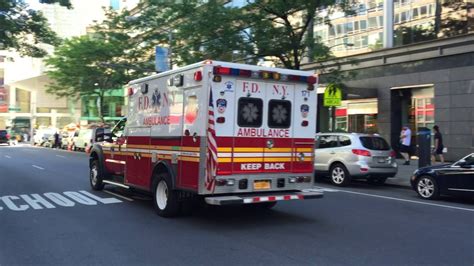 Fdny Ems Ambulance Crew Shows Me Some Love With A Peace Sign While